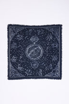 Pañuelo pequeño Astral - Azul marino - Mujer