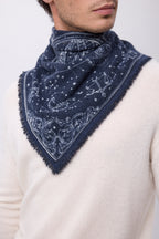 Bandana Astral pequeño - Azul marino - Hombre