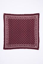 Bandana pequeño Dotty - Burdeos - Mujer