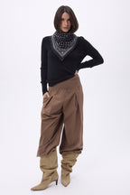 Petit Bandana Dotty - Noir - Femme