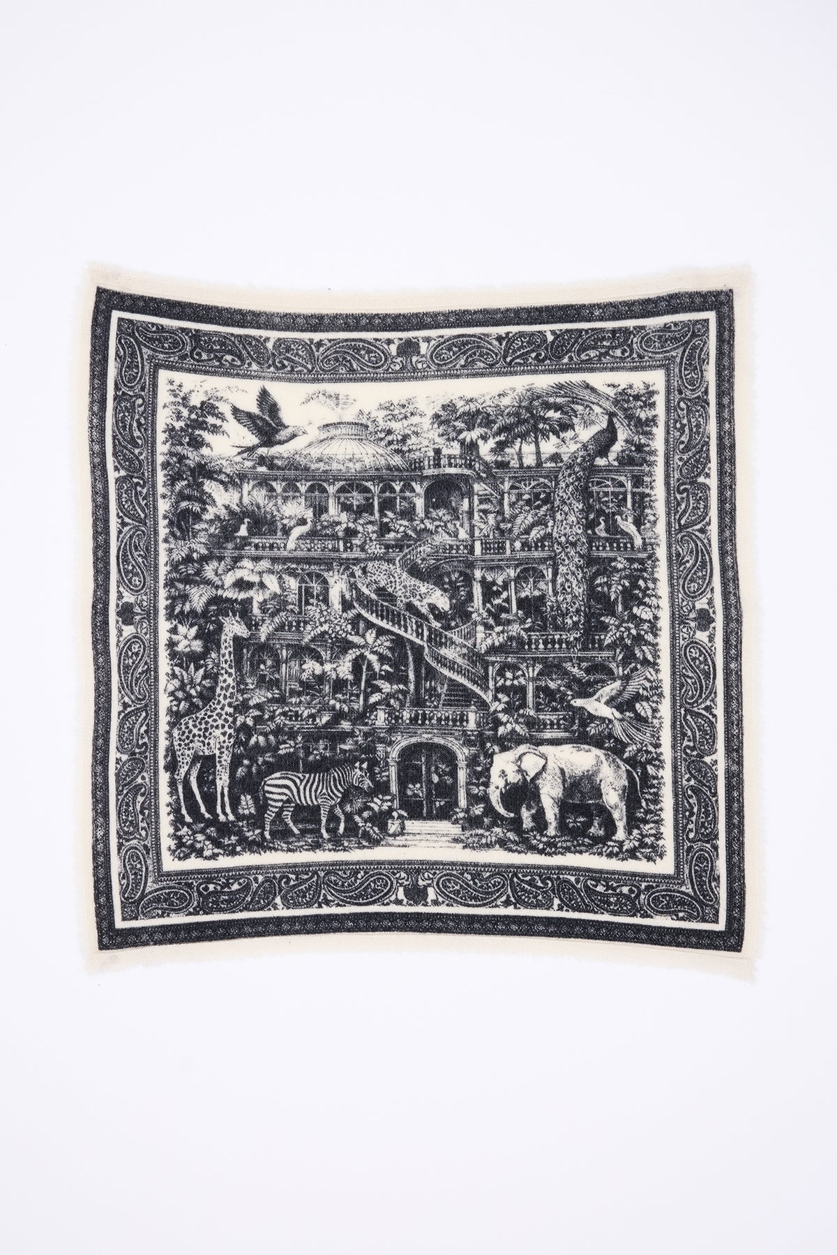 Small Grande Serre Bandana - Black - Men