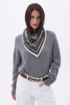 Bandana pequeño Grande Serre - Negro - Mujer