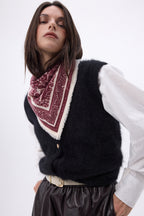 Bandana pequeño Gran Invernadero - Burdeos - Mujer
