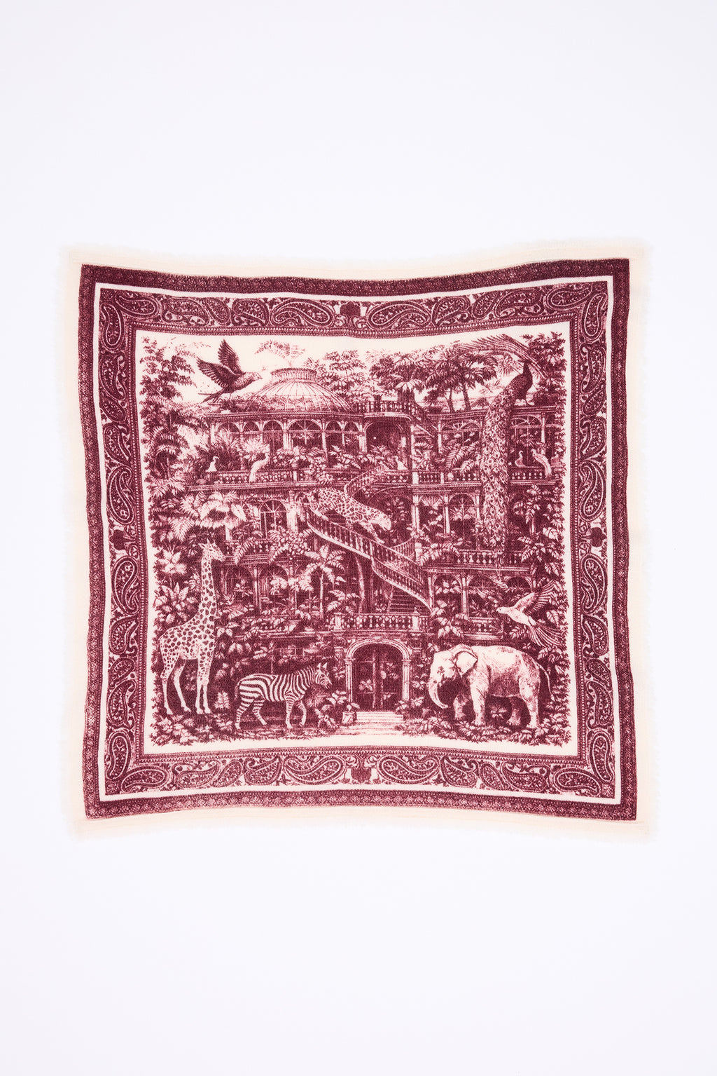 Petit Bandana Grande Serre - Bordeaux - Homme