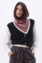Bandana pequeño Gran Invernadero - Burdeos - Mujer