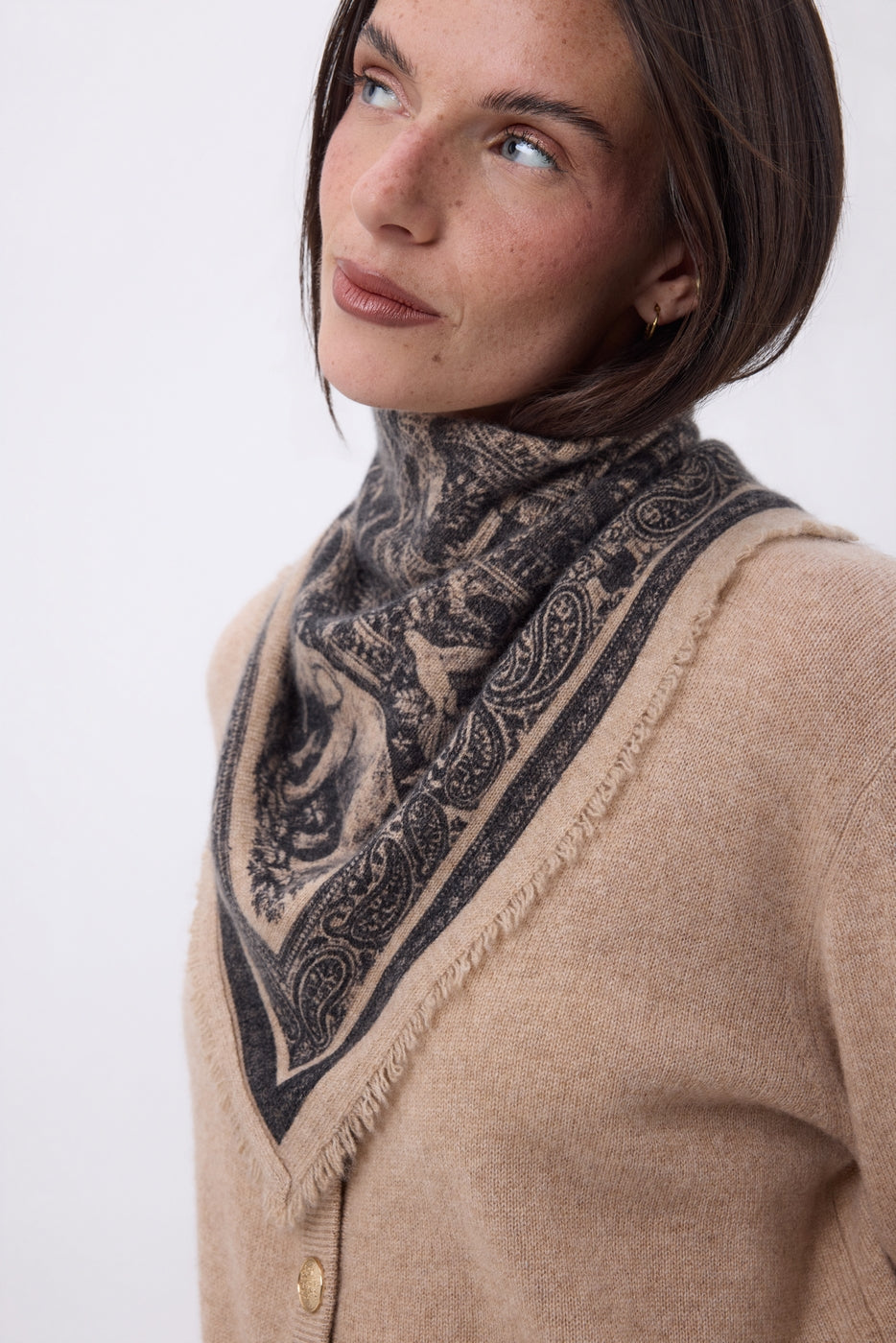 Bandana pequeño Gran Invernadero - Beige Crema - Mujer