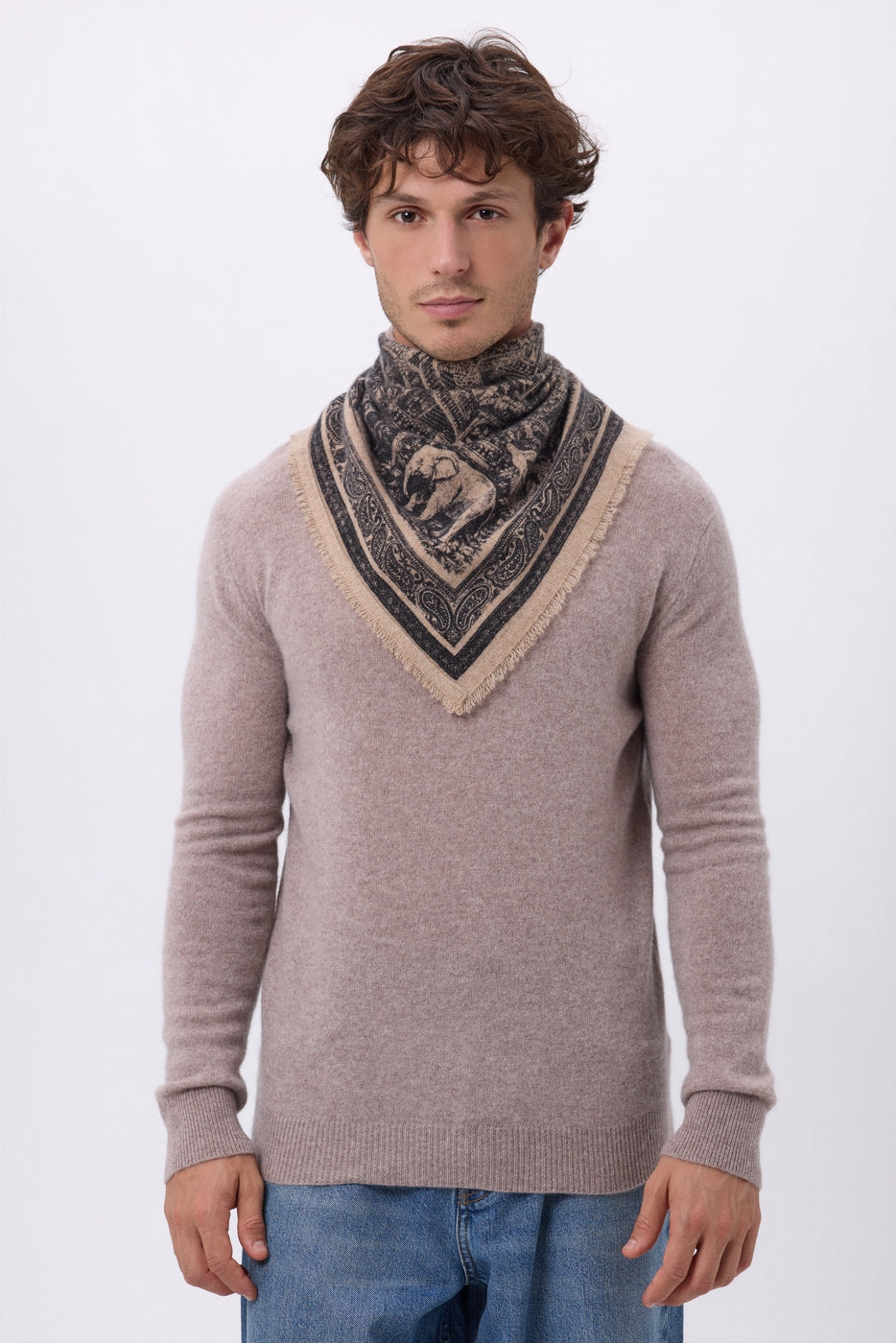 Bandana pequeño Gran Invernadero - Beige crema - Hombre