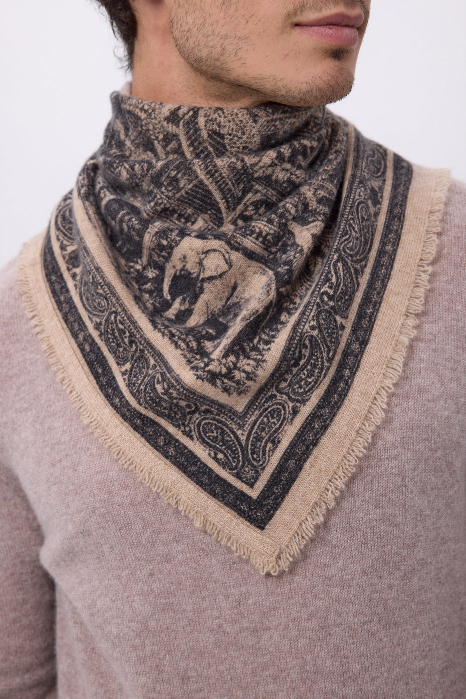 Bandana pequeño Gran Invernadero - Beige crema - Hombre