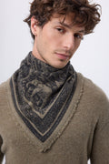 Small Grande Serre Bandana - Khaki Marl - Men