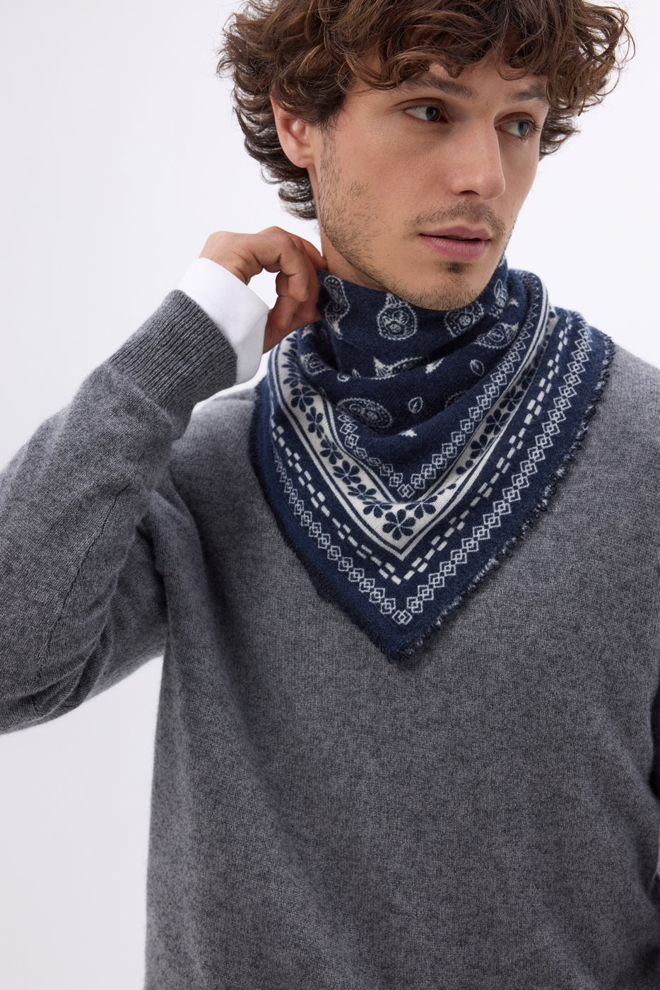 Bandana pequeño Peppy - Azul marino - Mujer