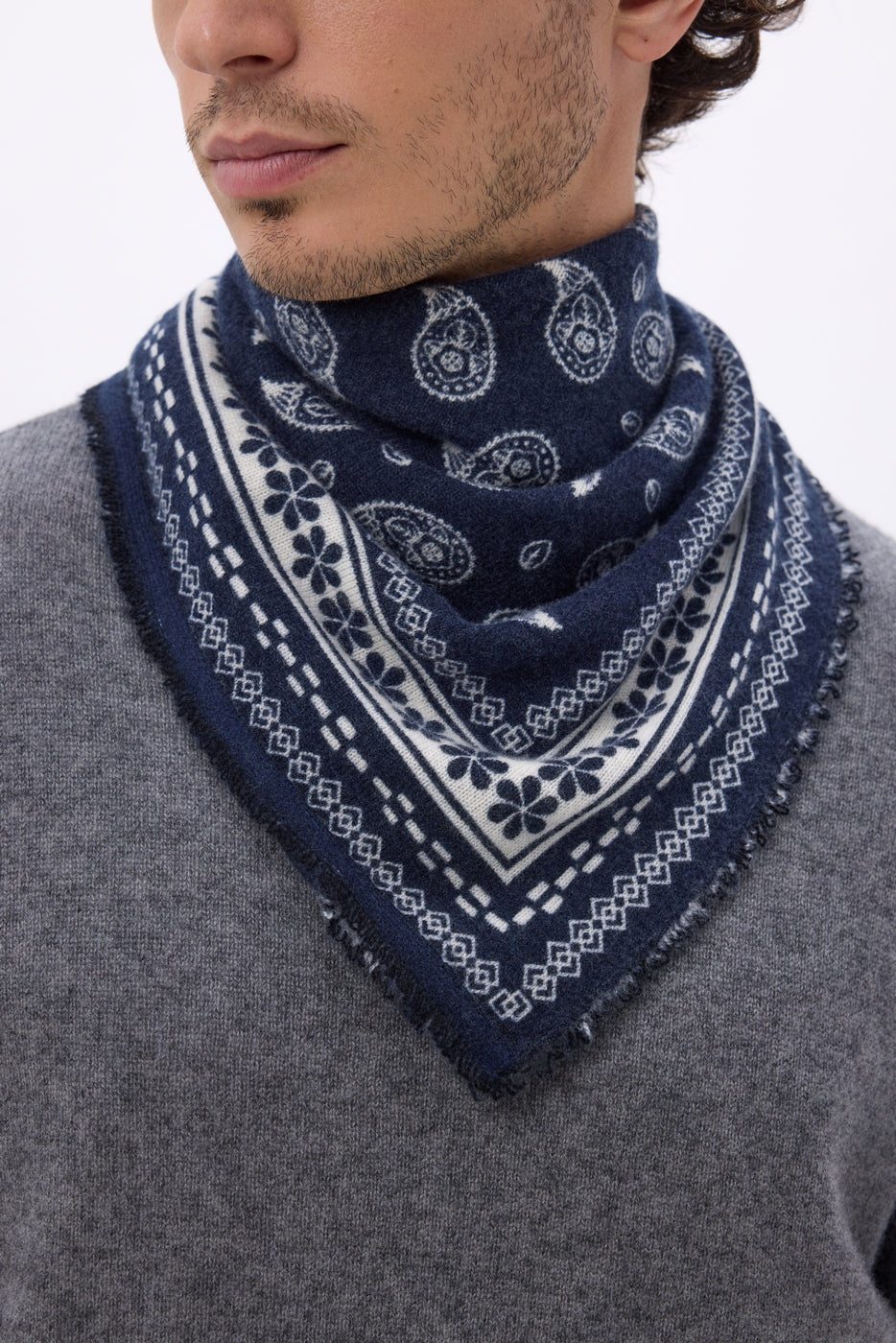 Bandana pequeño Peppy - Azul marino - Mujer