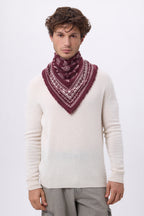 Petit Bandana Peppy - Bordeaux - Homme