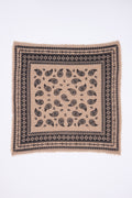 Kleines Bandana Peppy – Beige Creme – Damen – 100 % Kaschmir