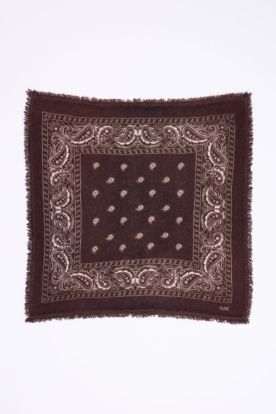 Petit Bandana Presley - Marron Blanc - Enfant
