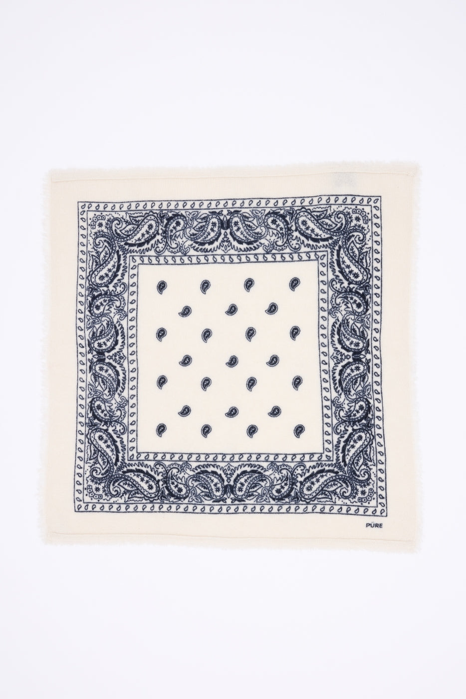 Petit Bandana Presley - Blanc Bleu Marine - Enfant