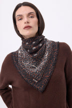 Bandana pequeño Presley - Leopardo blanco - Mujer
