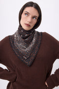 Bandana pequeño Presley - Leopardo blanco - Mujer