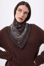Bandana pequeño Presley - Leopardo blanco - Mujer