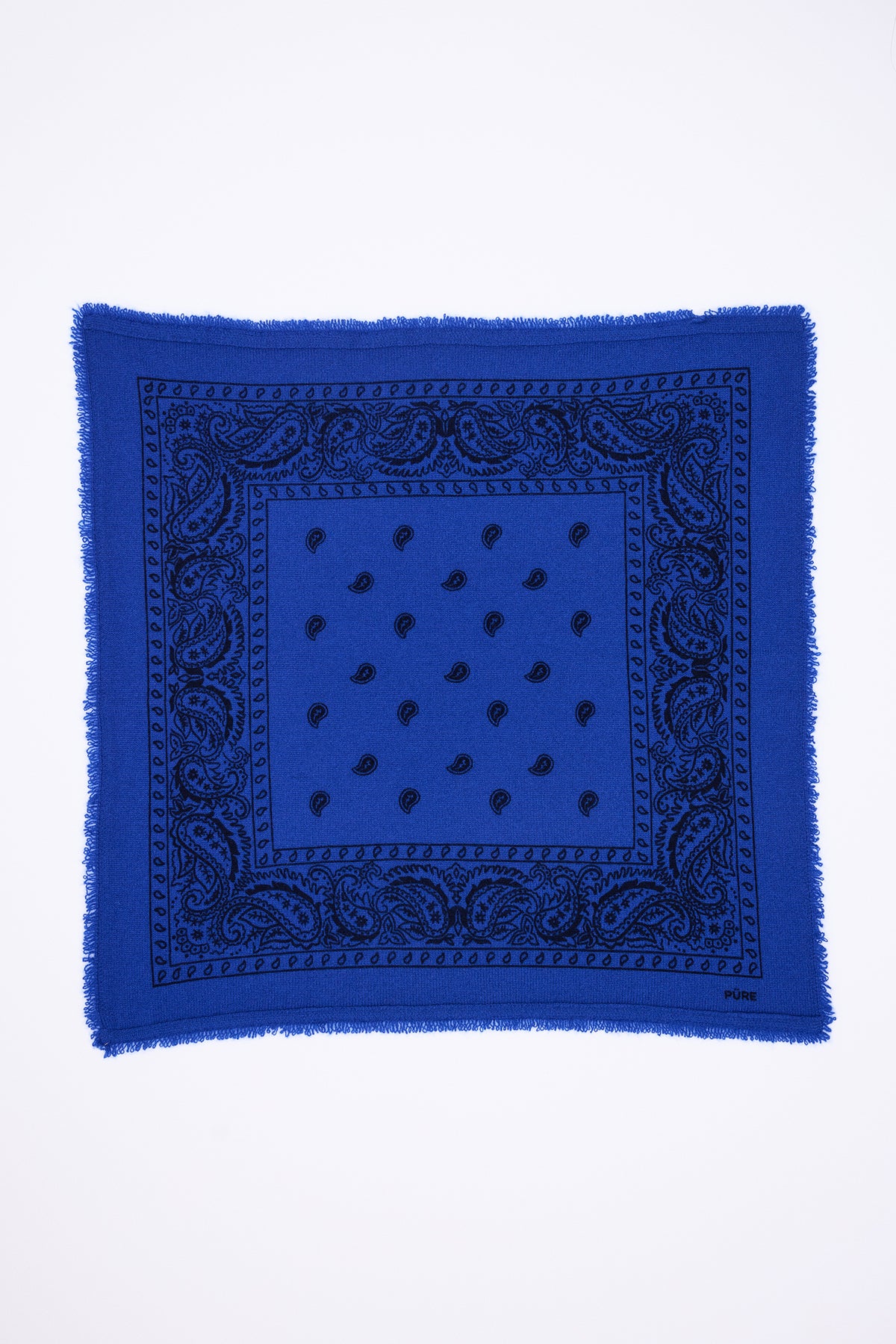 Small Presley Bandana - Royal Blue Black - Kids