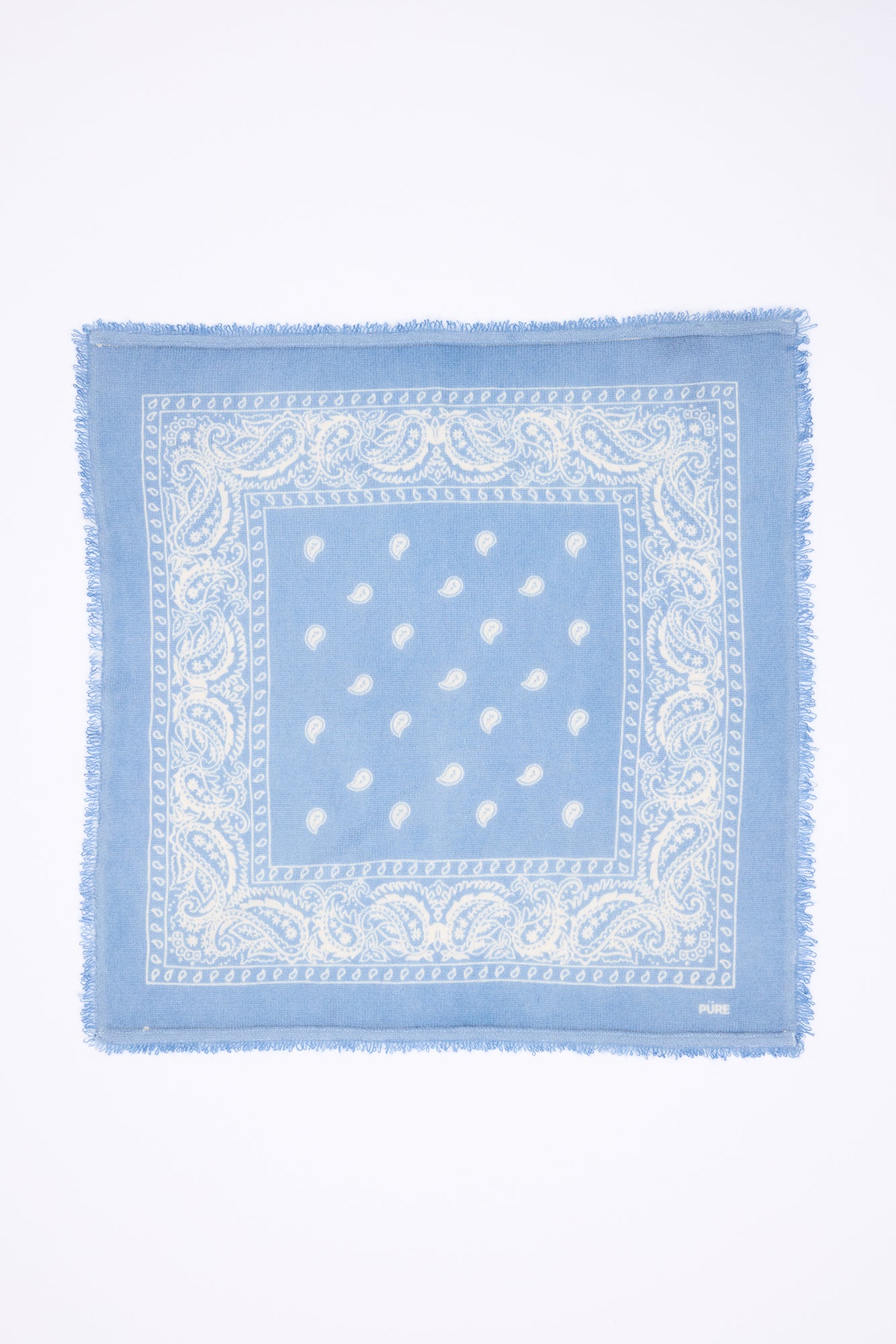Bandana pequeño Presley - Azul claro blanco - Hombre