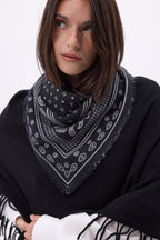 Bandana pequeño Quantico - Negro - Mujer