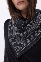 Bandana pequeño Quantico - Negro - Mujer
