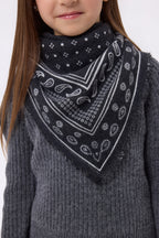 Petit Bandana Quantico - Noir - Enfant