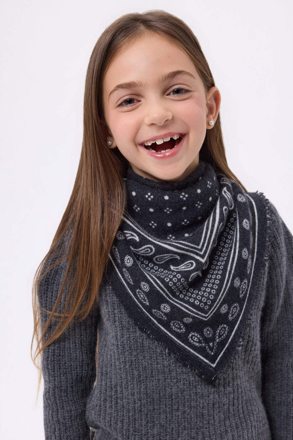 Petit Bandana Quantico - Noir - Enfant