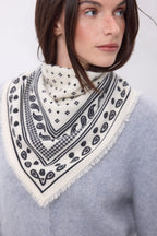 Petit Bandana Quantico - Blanc - Femme