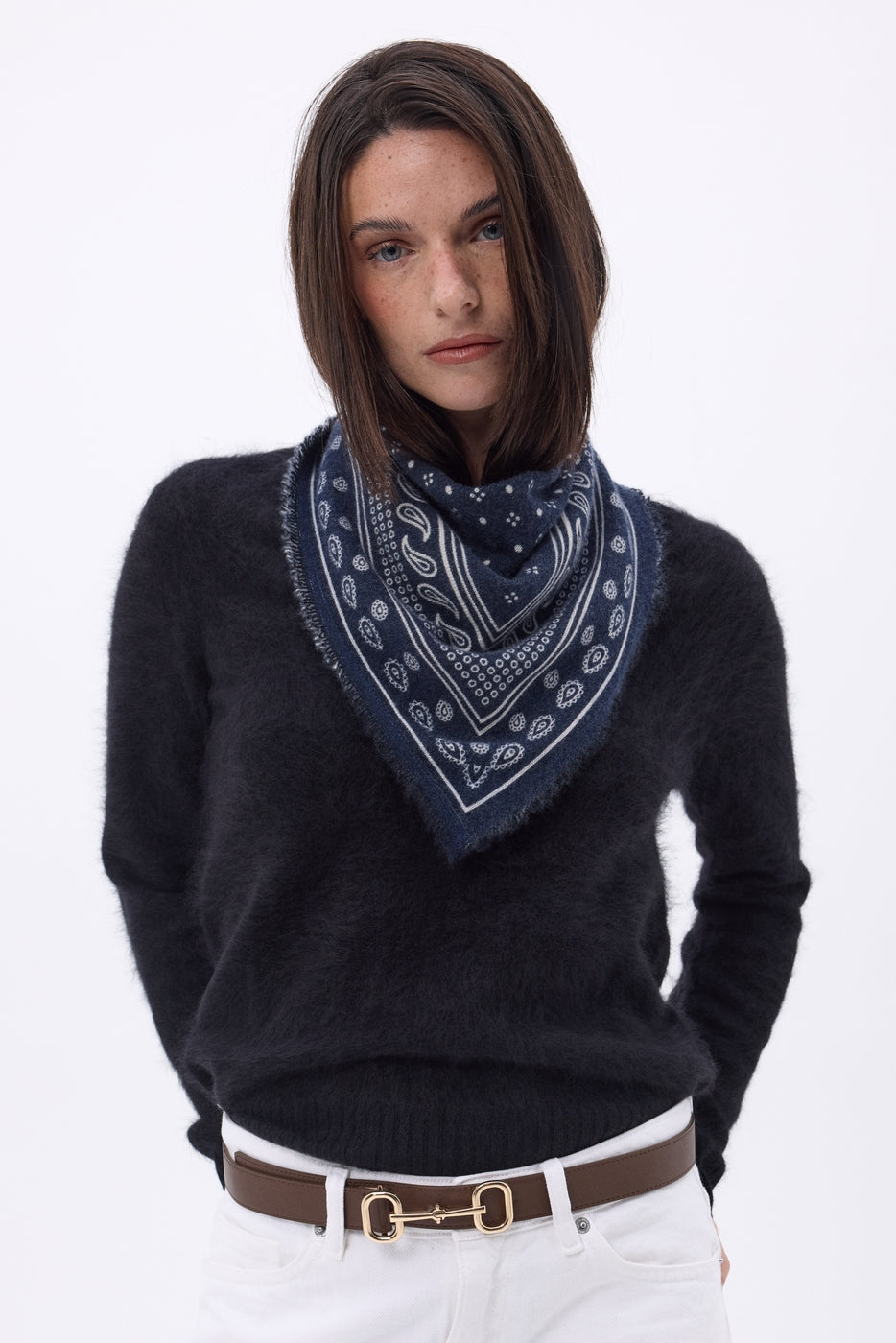 Bandana pequeño Quantico - Azul marino - Mujer