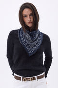 Bandana pequeño Quantico - Azul marino - Mujer
