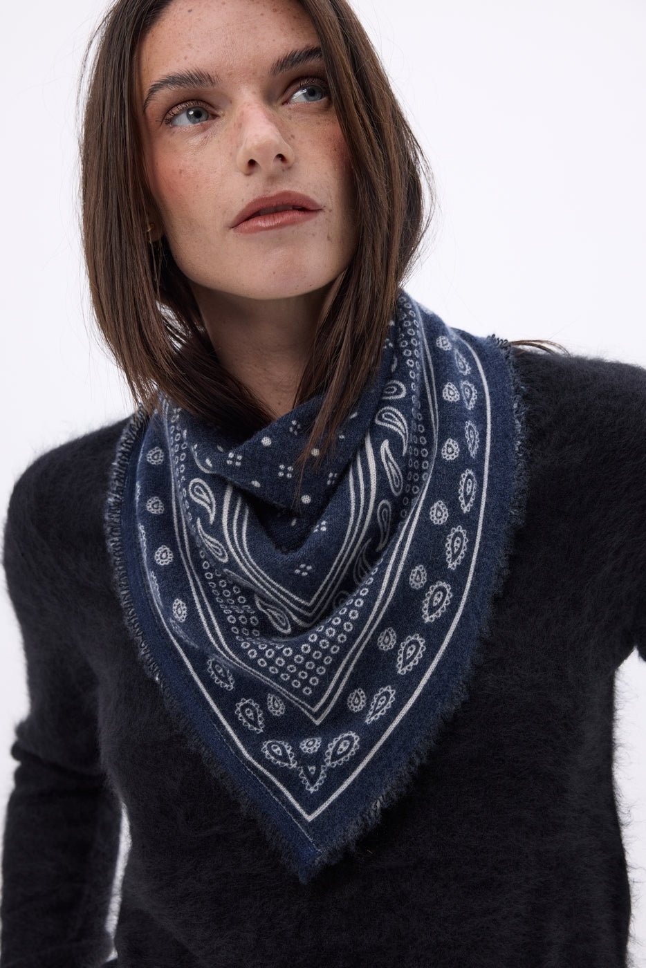 Bandana pequeño Quantico - Azul marino - Mujer