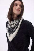 Bandana pequeño de rodeo Small Rodeo - Blanco - Mujer