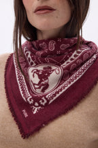 Small Rodeo Bandana Small Rodeo - Burgundy - Women