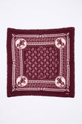Lille bandana Rodéo Small Rodeo - Bordeaux - Dame - 100 % kashmir