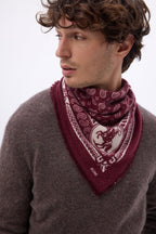 Petit Bandana Rodéo Small Rodeo - Bordeaux - Homme