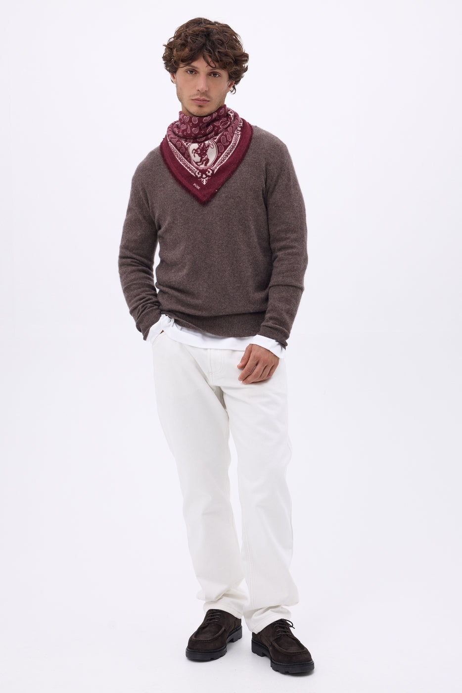 Petit Bandana Rodéo Small Rodeo - Bordeaux - Homme