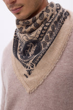 Petit Bandana Rodéo Small Rodeo - Beige Creme - Homme