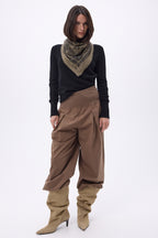 Bandana pequeño de rodeo Small Rodeo - caqui jaspeado - mujer
