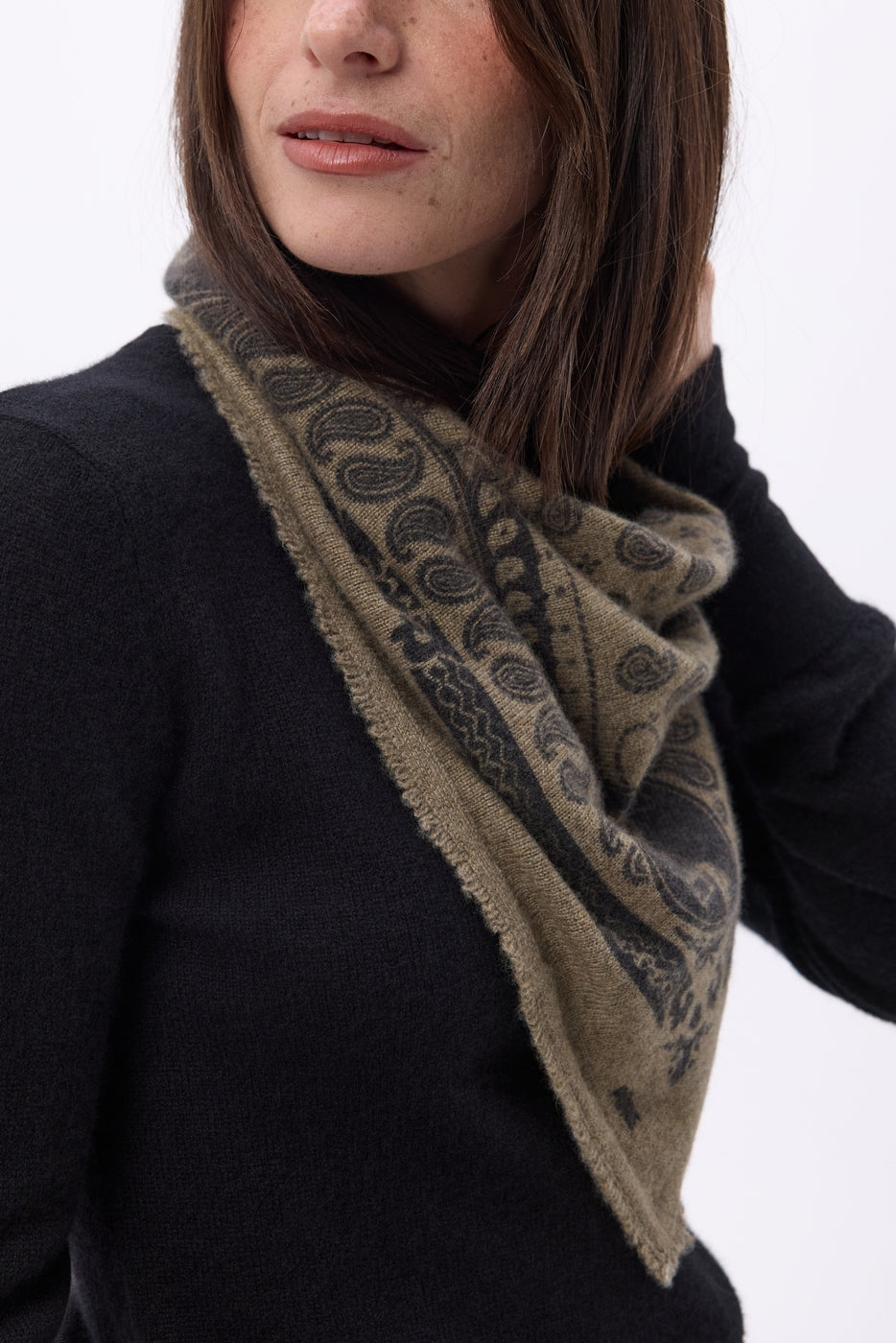 Bandana pequeño de rodeo Small Rodeo - caqui jaspeado - mujer