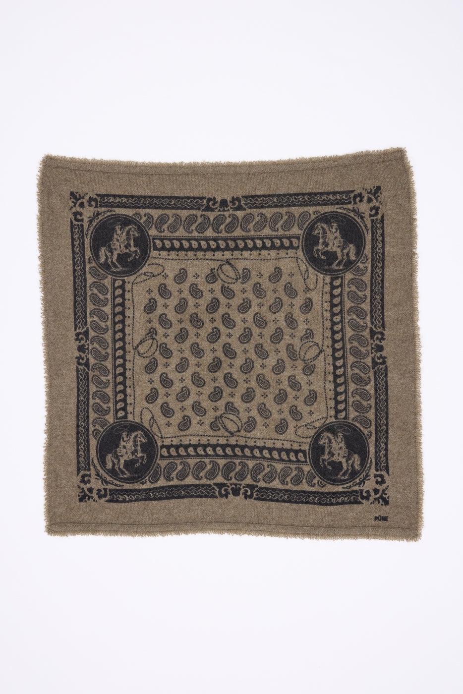Bandana pequeño de rodeo Small Rodeo - caqui jaspeado - mujer