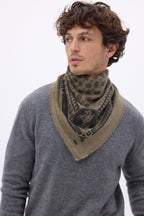 Petit Bandana Rodéo Small Rodeo - Khaki Chine - Homme