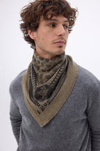 Petit Bandana Rodéo Small Rodeo - Khaki Chine - Homme