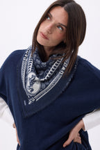 Petit Bandana Rodéo Small Rodeo - Bleu Marine - Femme