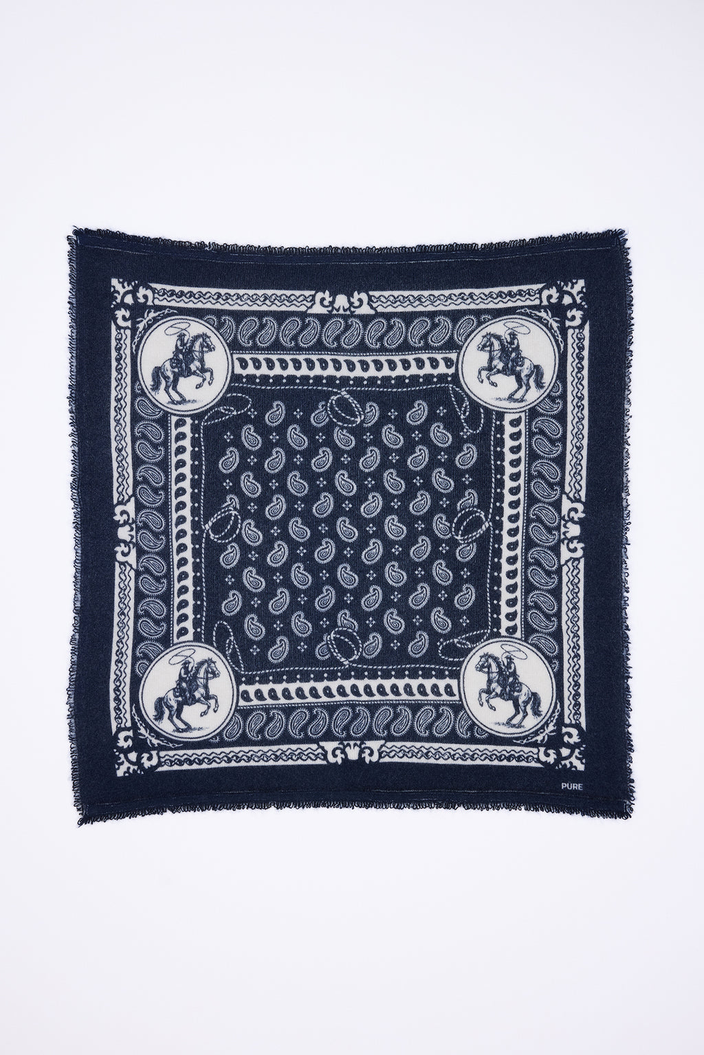 Petit Bandana Rodéo Small Rodeo - Bleu Marine - Enfant