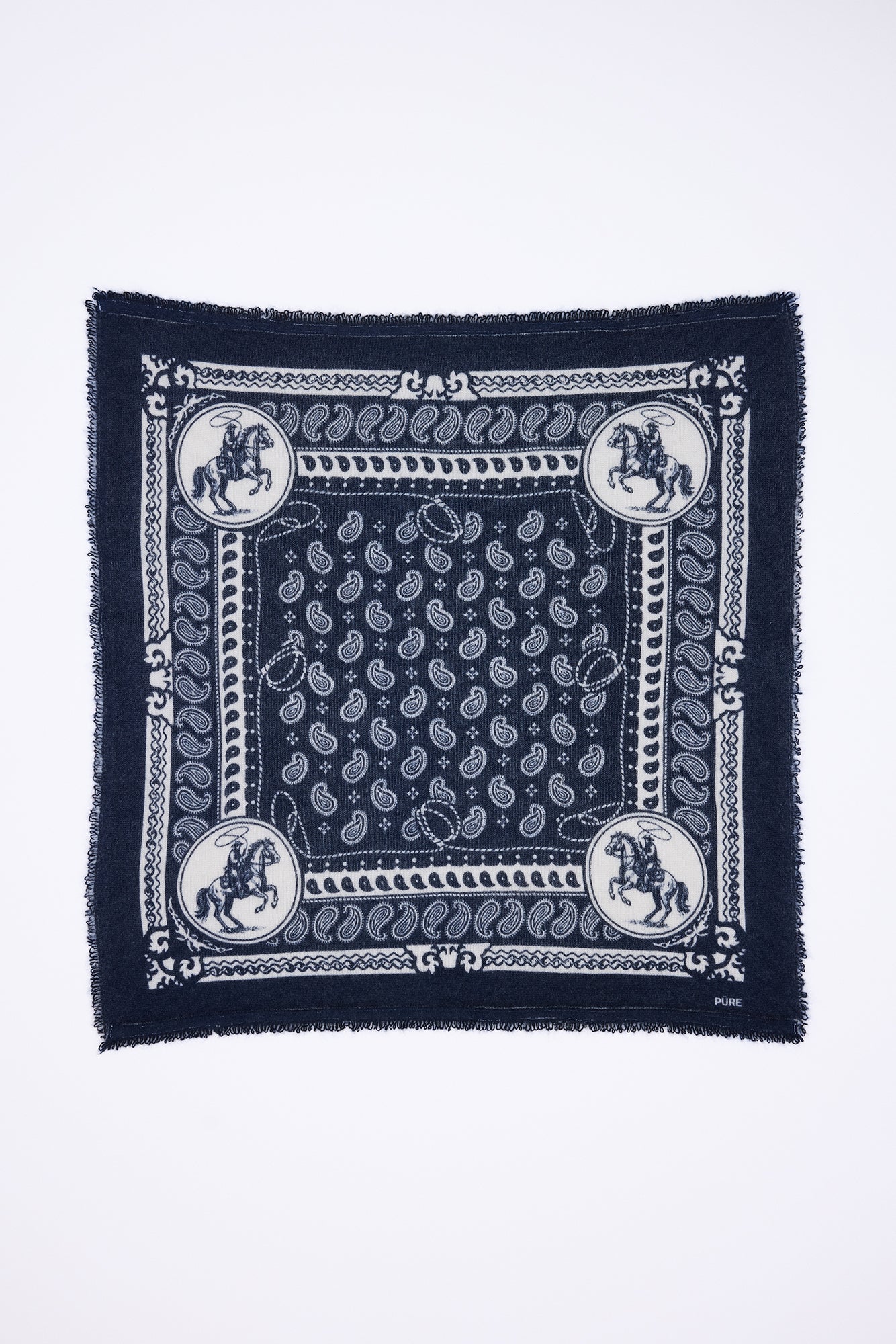 Petit Bandana Rodéo Small Rodeo - Bleu Marine - Enfant