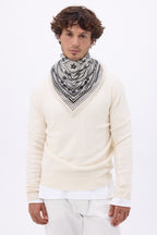 Bandana pequeño Star - Blanco - Hombre