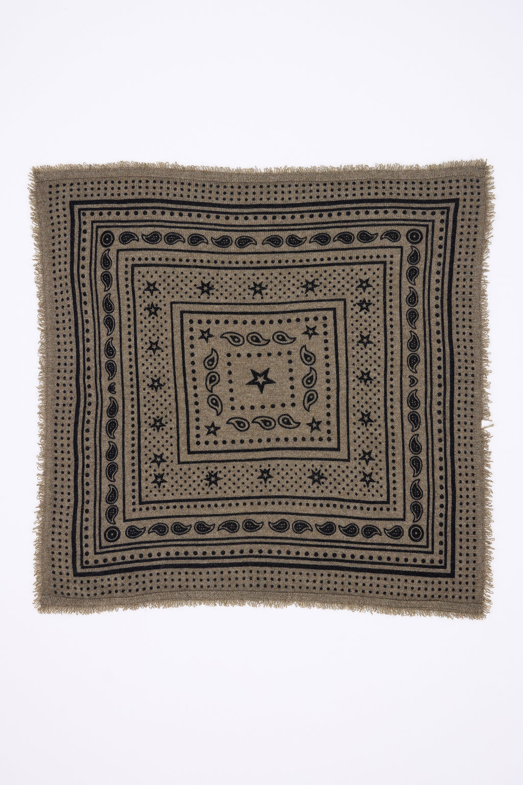 Small Star Bandana - Heather Khaki - Women