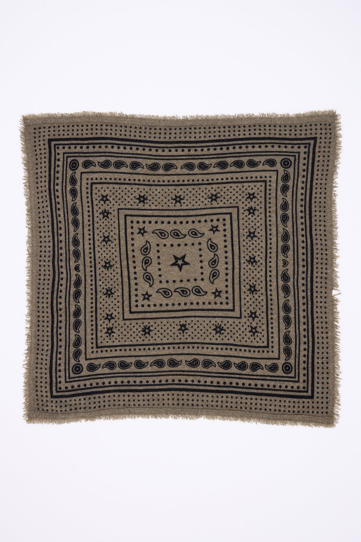 Small Star Bandana - Heather Khaki - Women