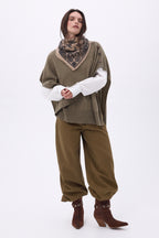 Bandana pequeño Vasco - Beige crema - Mujer